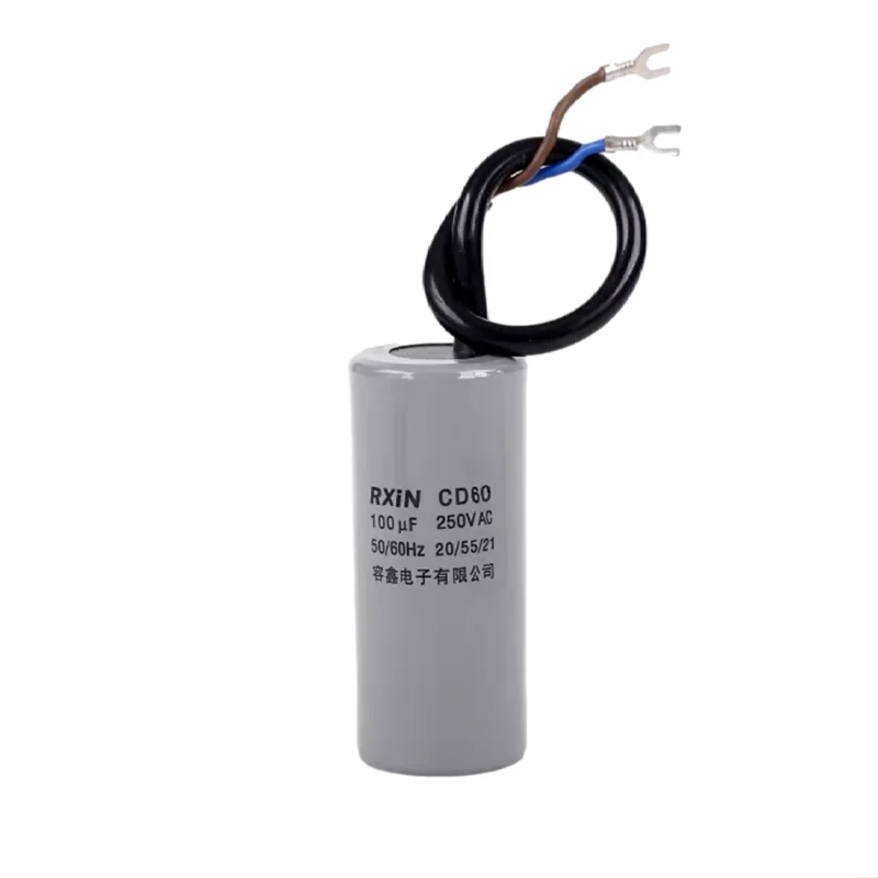 Rongxin RXIN starting capacitor CD60 275V 50UF/100UF/150UF/200UF/250UF
Rongxin RXIN starting capacitor CD60 275V 50UF/100UF/150UF/200UF/250UF