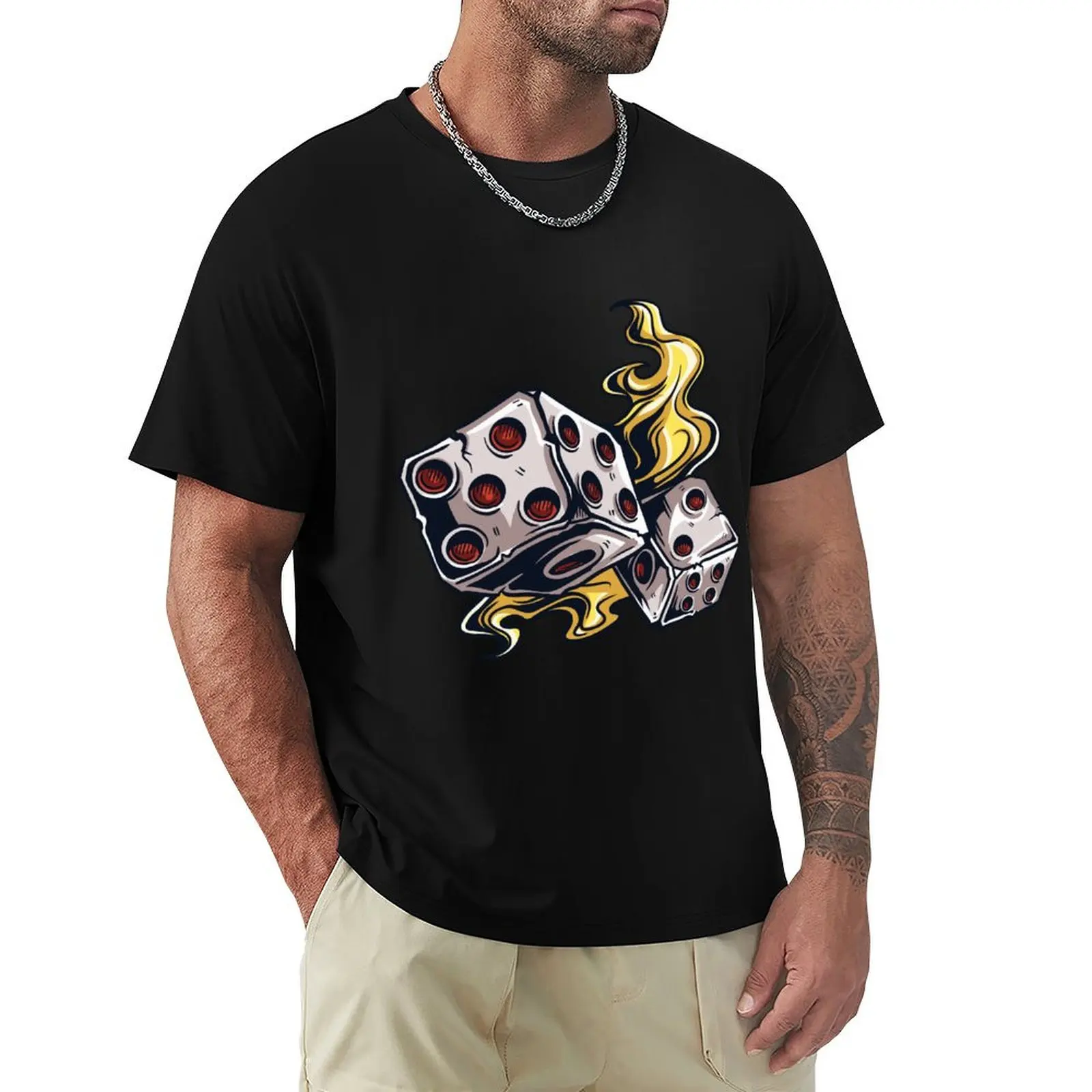Las Vegas Dice T-Shirt Fashion Print Casual Short Sleeve
Las Vegas Dice T-Shirt Fashion Print Casual Short Sleeve