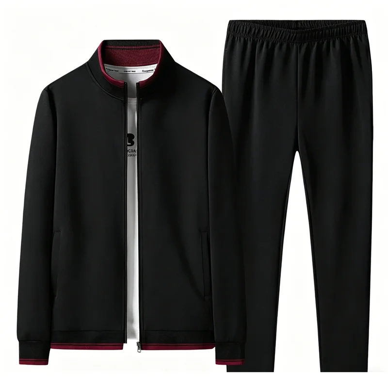 Mens Sportwear Sets Autumn Fashion Men Sporting Suit Sweatshirt +Sweatpants 2 Pieces Sets Men Tracksuit Running Jogging Clothing
Mens Sportwear Sets Autumn Fashion Men Sporting Suit Sweatshirt +Sweatpants 2 Pieces Sets Men Tracksuit Running Jogging Clothing