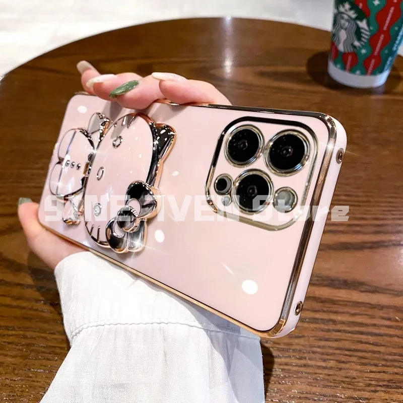 Новинка 2024, чехол для телефона с рисунком Hello Kitty для Apple 15 14 13 12 11 Pro Max, милый зеркальный держатель, чехол-подставка, Рождественский подарок на день рождения
Новинка 2024, чехол для телефона с рисунком Hello Kitty для Apple 15 14 13 12 11 Pro Max, милый зеркальный держатель, чехол-подставка, Рождественский подарок на день рождения