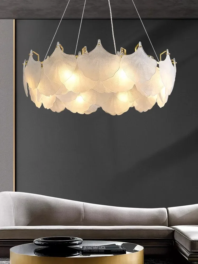 Modern LED glass Chandelier Nordic luxury bright color living room circular pendant light decoration home lighting fixtures
Modern LED glass Chandelier Nordic luxury bright color living room circular pendant light decoration home lighting fixtures