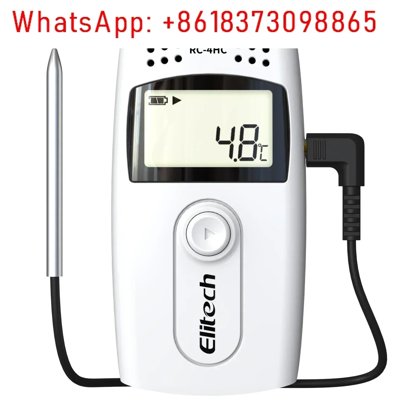 Elitech RC-4HC USB Temperature and Humidity Data Logger 16000 Points Record Capacity PDF Report
Elitech RC-4HC USB Temperature and Humidity Data Logger 16000 Points Record Capacity PDF Report
