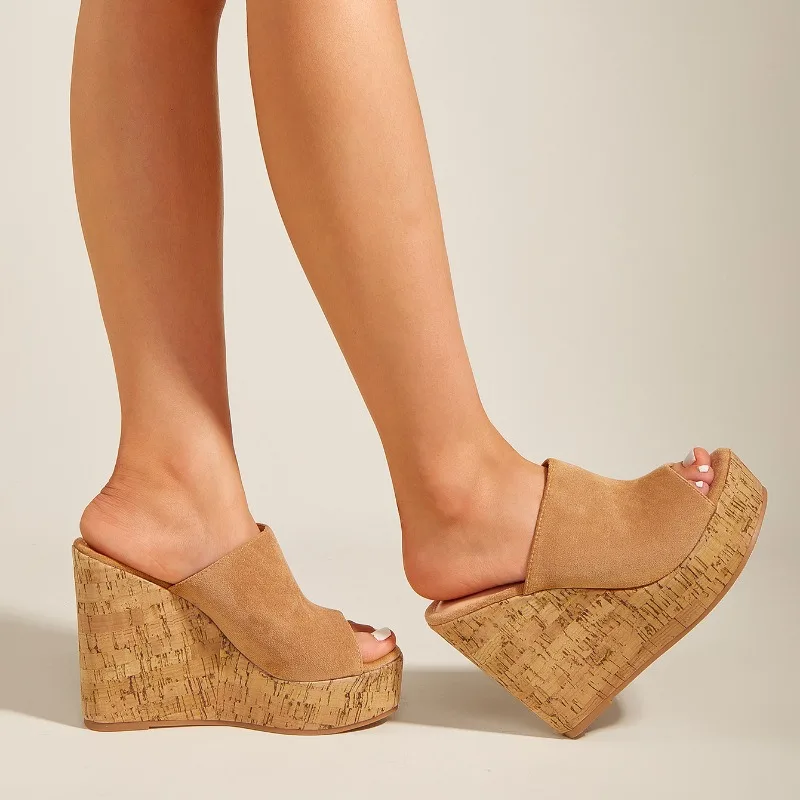 Sexy Women Sandals 2025 New Large Size Sandals Women Thick Heel Open Toe Slip-On Shoes Women Lightweight Casual Wedge Slippers
Sexy Women Sandals 2025 New Large Size Sandals Women Thick Heel Open Toe Slip-On Shoes Women Lightweight Casual Wedge Slippers