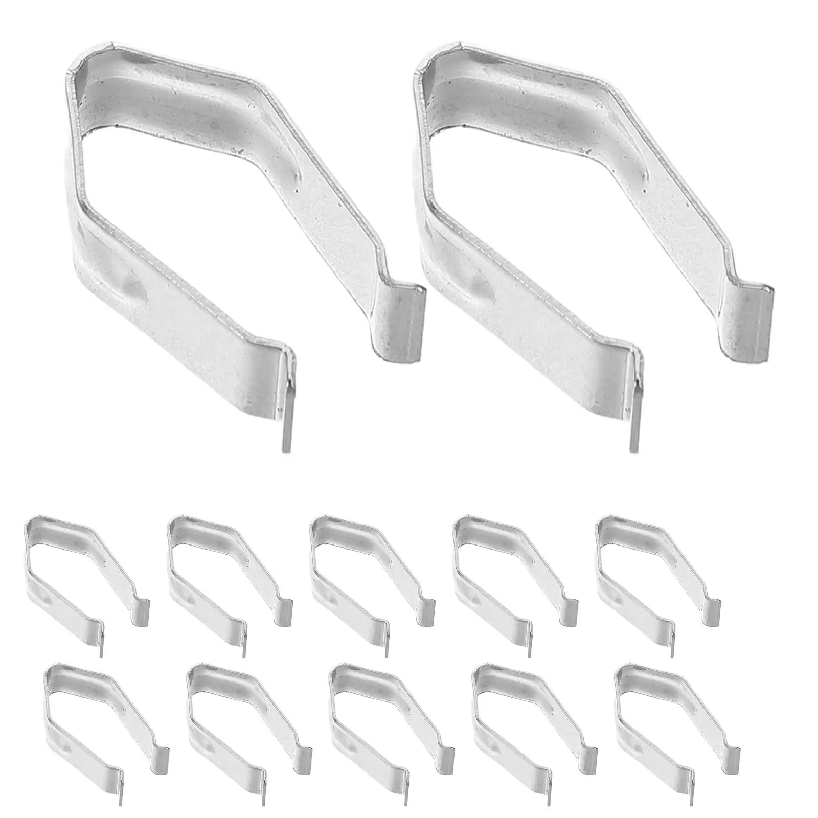 20 Pcs Hanger Accessories Spring Clip Robust Iron Galvanized Elastic Clothes Hanging Wardrobe Adjustable Cloth Clips
20 Pcs Hanger Accessories Spring Clip Robust Iron Galvanized Elastic Clothes Hanging Wardrobe Adjustable Cloth Clips