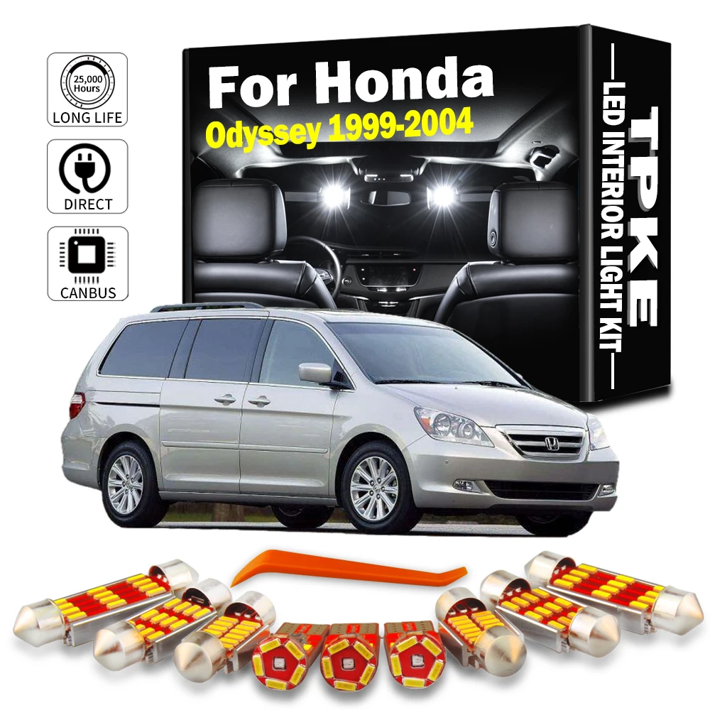 TPKE 13cs для Honda Odyssey 1999 2000 2001 2002 2003 2004 Canbus автомобильные аксессуары внутренняя купольная карта багажника светодиодные лампы комплект
TPKE 13cs для Honda Odyssey 1999 2000 2001 2002 2003 2004 Canbus автомобильные аксессуары внутренняя купольная карта багажника светодиодные лампы комплект