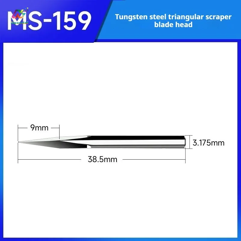 Stedi MS-159 Tungsten Steel Triangular Scraper Head for Gundam Military Scale Model Parting Line Removal Hobby DIY Craft Tools
Stedi MS-159 Tungsten Steel Triangular Scraper Head for Gundam Military Scale Model Parting Line Removal Hobby DIY Craft Tools