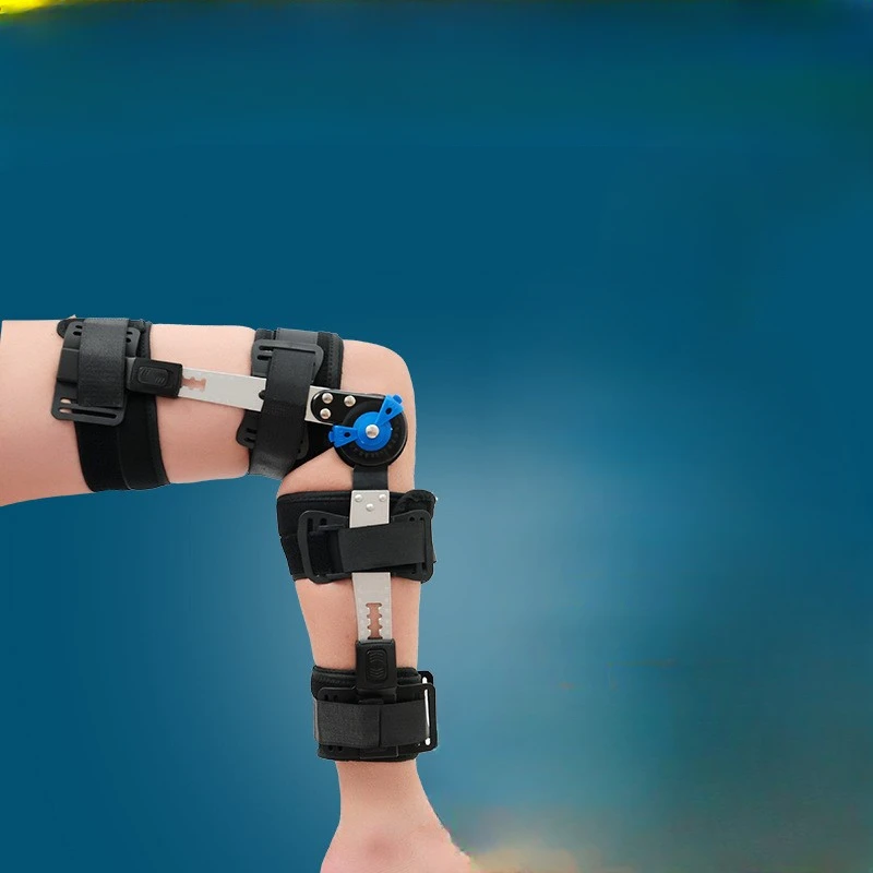 Adjustable external fixation brace knee brace brace orthotics fracture ligament strain rehabilitation knee ligament injury
Adjustable external fixation brace knee brace brace orthotics fracture ligament strain rehabilitation knee ligament injury