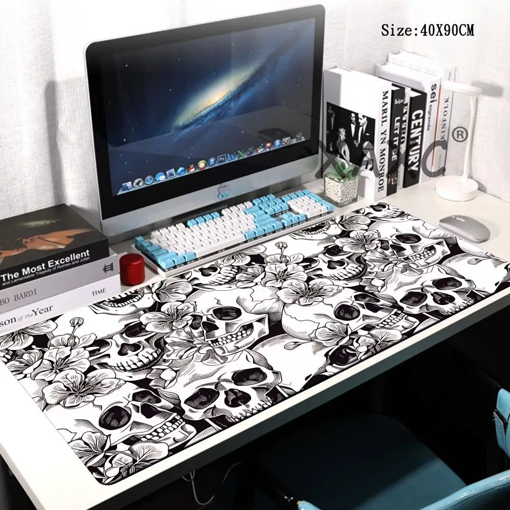 HYBXAXC Gothic Skull Celestial Design MousePad Gaming Desk Mat Starry Sky Anti-slip for PC Laptop Keyboard Gaming Desk Accessory
HYBXAXC Gothic Skull Celestial Design MousePad Gaming Desk Mat Starry Sky Anti-slip for PC Laptop Keyboard Gaming Desk Accessory