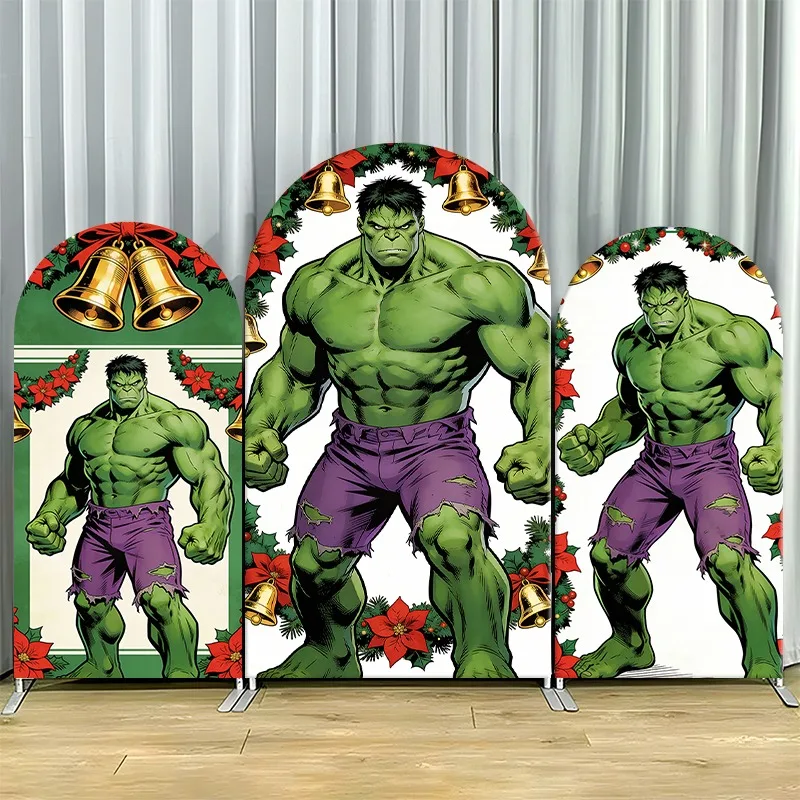 Arch Backdrop Cover Single Side Hulk Christmas Festive Green Purple Bells Party Decoration Photo Booth Background Props Event
Arch Backdrop Cover Single Side Hulk Christmas Festive Green Purple Bells Party Decoration Photo Booth Background Props Event