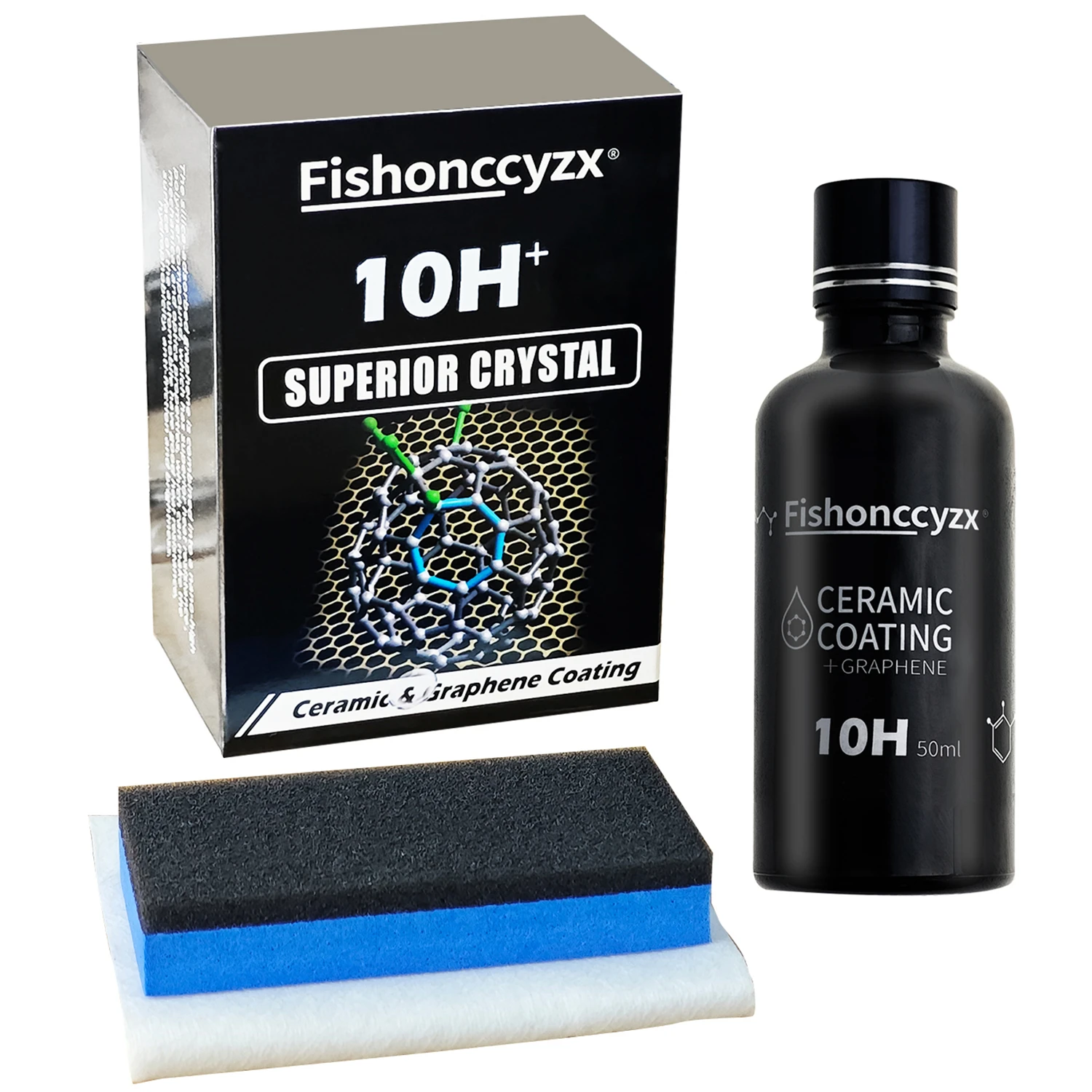 10H Nano Ceramic Coating Graphene 50ML Pro Hydrophobic Paint Protection Car High Temperature Resistance Scratch Resistance
10H Nano Ceramic Coating Graphene 50ML Pro Hydrophobic Paint Protection Car High Temperature Resistance Scratch Resistance