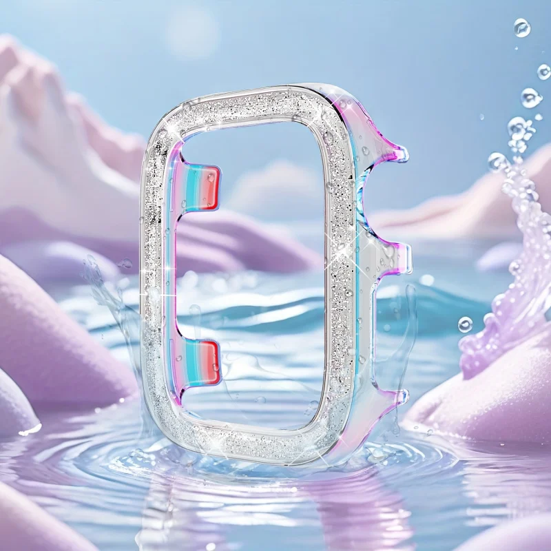 Laser Pearlescent PC Smartwatch Case for Apple Watch Ultra Series 7/8 Compatible with 38/40/41/42/44/45mm Protective Cover
Laser Pearlescent PC Smartwatch Case for Apple Watch Ultra Series 7/8 Compatible with 38/40/41/42/44/45mm Protective Cover