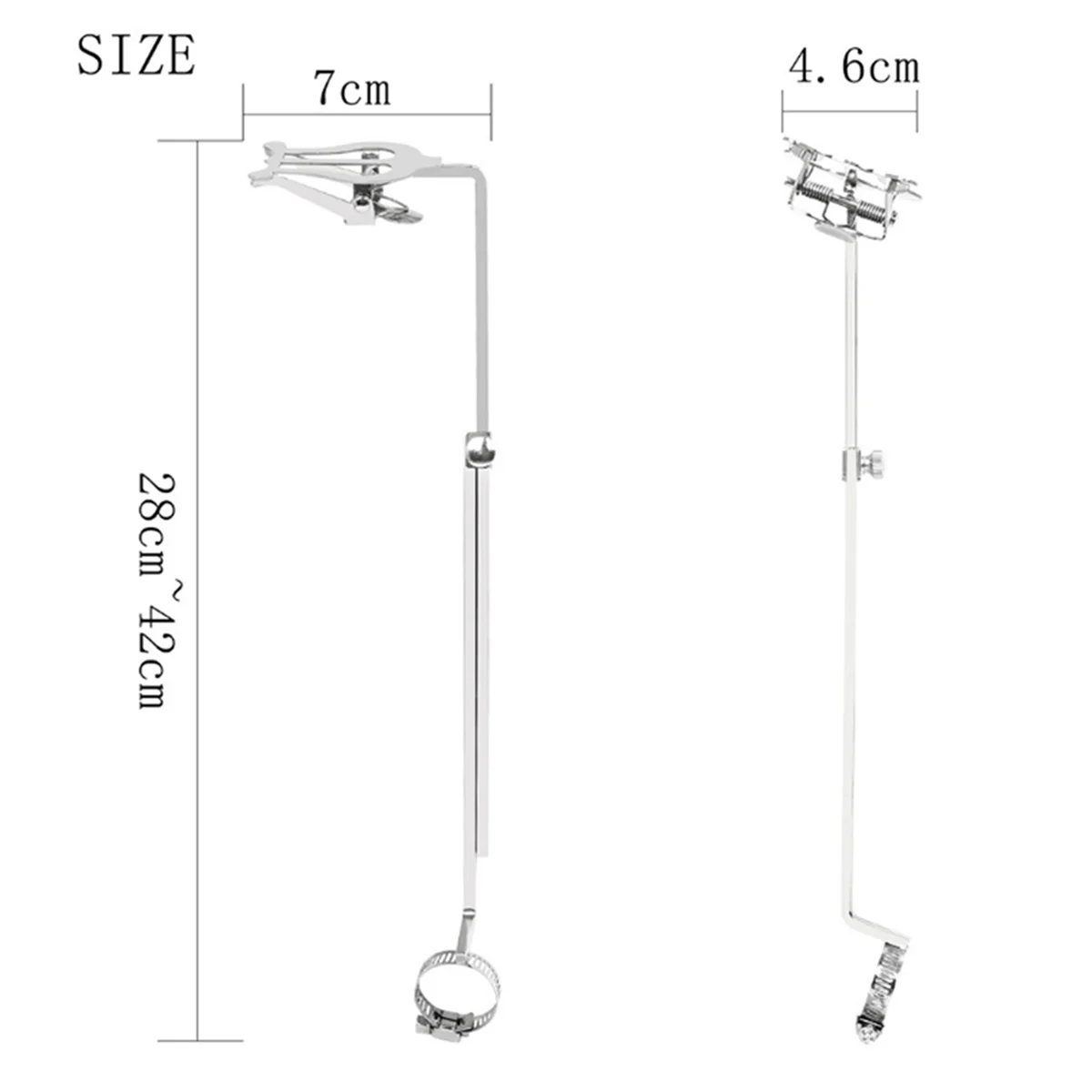 BBA-Best-Selling Portable Flute Music Stand Marching Band Sheet Music Clip Clamp 
BBA-Best-Selling Portable Flute Music Stand Marching Band Sheet Music Clip Clamp
