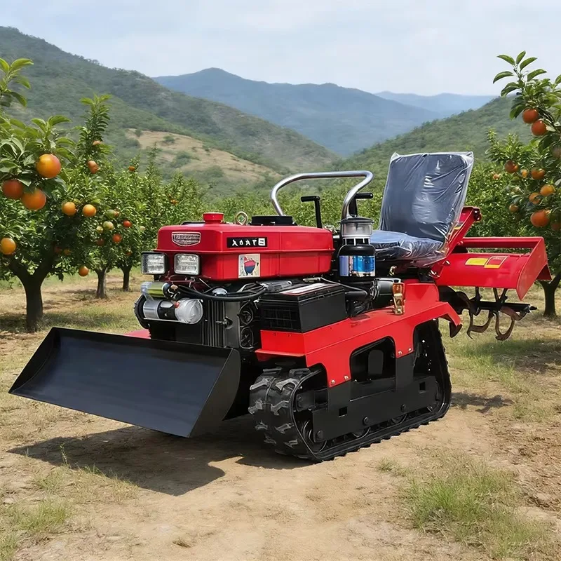 2026 Die sel-Powered Crawler Micro Tiller-Multifunctional Agricultural Power Tiller for Bulldozing Ditching & Rotary Cultivation
2026 Die sel-Powered Crawler Micro Tiller-Multifunctional Agricultural Power Tiller for Bulldozing Ditching & Rotary Cultivation