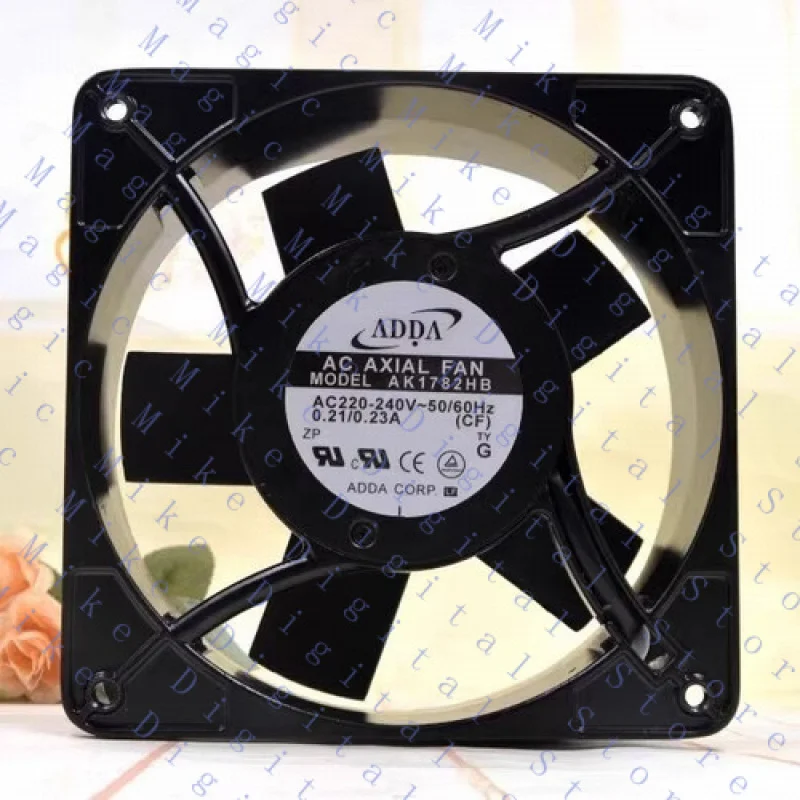 UU FOR ADDA AK1782HB 17689 AC220V-240V 0.21/0.23A Inverter Cooling Fan
UU FOR ADDA AK1782HB 17689 AC220V-240V 0.21/0.23A Inverter Cooling Fan