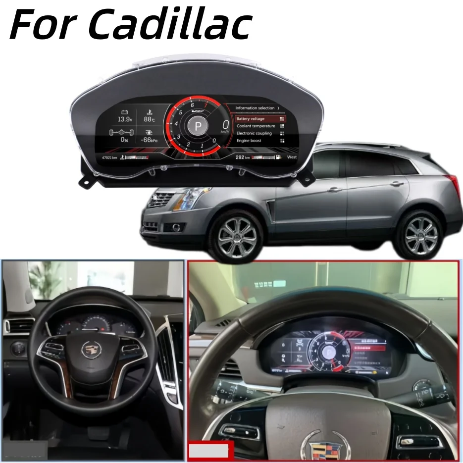 Car Dashboard Instrument Digital Cluster For Cadillac SRX XT5 XT6 2013-2019 Odometer Virtual Cockpit Speedometer Instrument
Car Dashboard Instrument Digital Cluster For Cadillac SRX XT5 XT6 2013-2019 Odometer Virtual Cockpit Speedometer Instrument