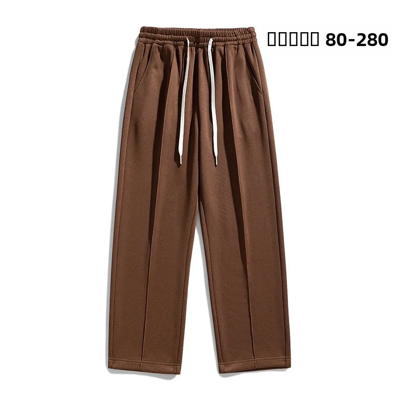 Мужские повседневные брюки прямого кроя увеличенного размера, свободные, осенне-зимние, длинные, модные спортивные штаны для полных мужчин
Мужские повседневные брюки прямого кроя увеличенного размера, свободные, осенне-зимние, длинные, модные спортивные штаны для полных мужчин