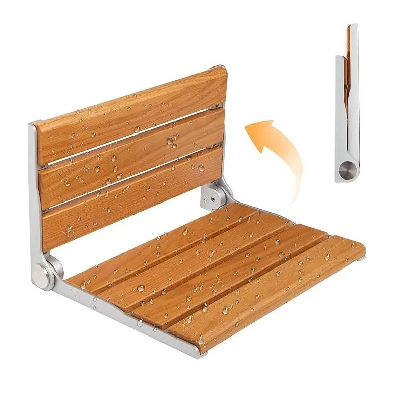 17.7inch Wall-Mounted Fold Up Bathroom Stool with Back Folding Shower Seat Bench Anti-Slip for Elderly Disabled Pregnant
17.7inch Wall-Mounted Fold Up Bathroom Stool with Back Folding Shower Seat Bench Anti-Slip for Elderly Disabled Pregnant