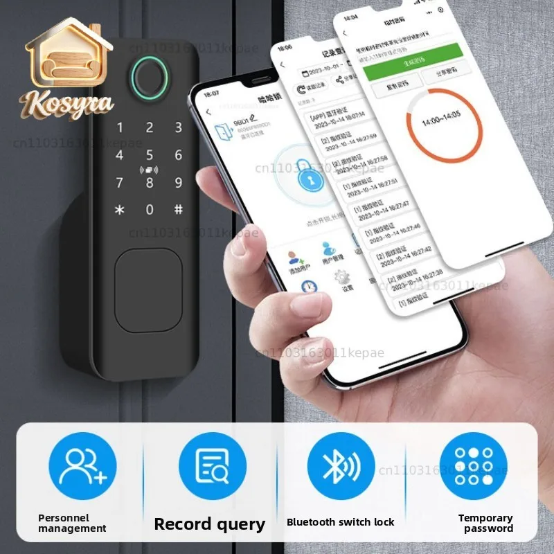 Old-fashioned Anti-theft Door Changed To Fingerprint Lock, Stainless Steel Courtyard Wooden Door Bull Head Lock, Waterproof Pass
Old-fashioned Anti-theft Door Changed To Fingerprint Lock, Stainless Steel Courtyard Wooden Door Bull Head Lock, Waterproof Pass