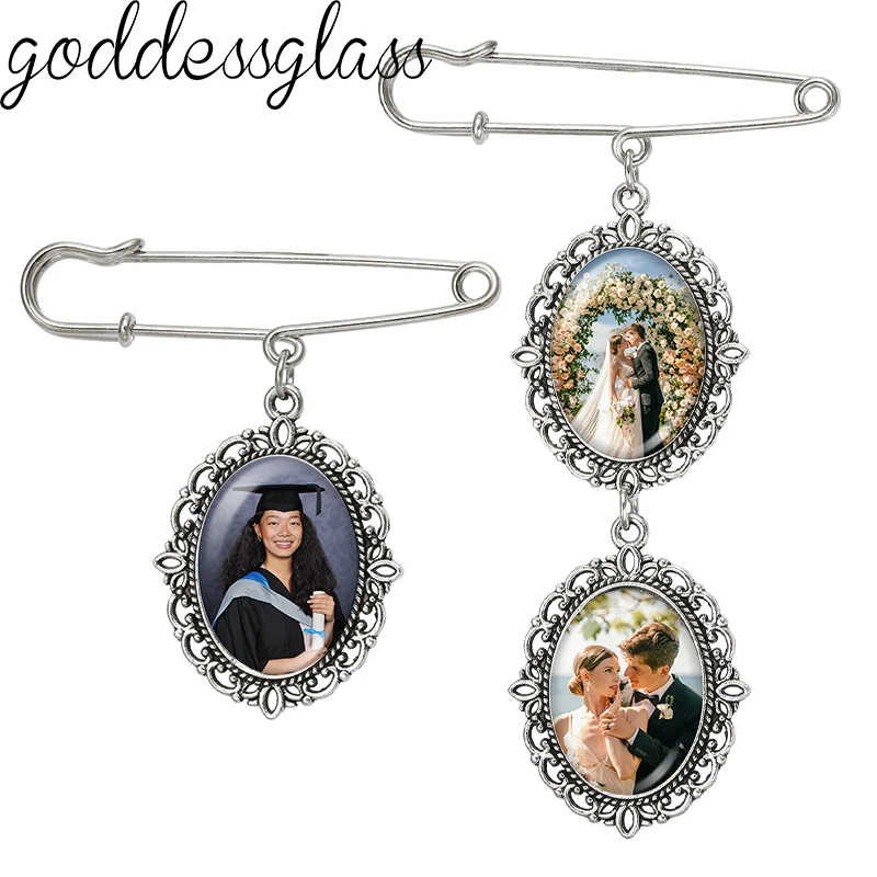 Personalize Custom Retro Oval Brooch Pin Charms Photo Wedding Pet Family Anniversary graduation Collar 18x25mm DIY fittings
Personalize Custom Retro Oval Brooch Pin Charms Photo Wedding Pet Family Anniversary graduation Collar 18x25mm DIY fittings