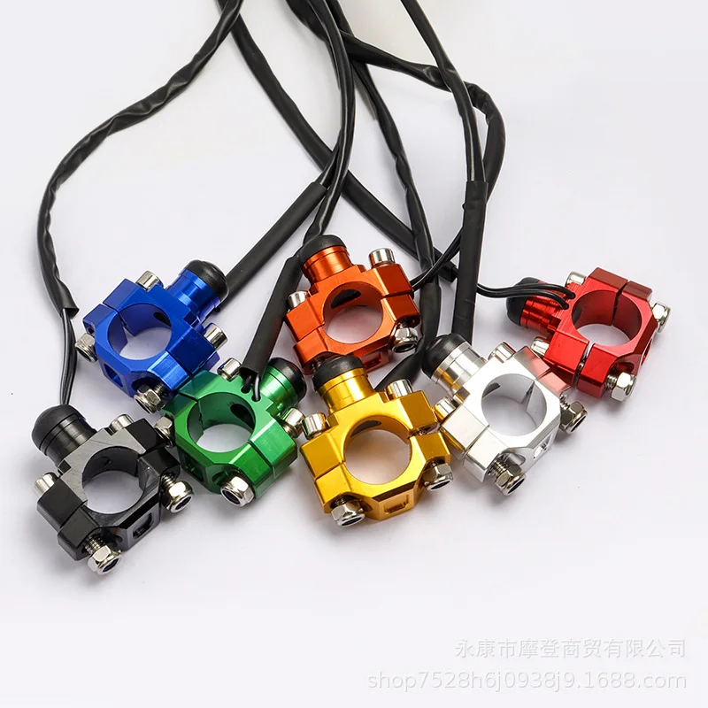 CNC Motorcycle Universal Stop Start Kill Switch Button with Rotating Bar Clamp for KTM HONDA YAMAHA YZF WRF CRF EXC XCF 125 250
CNC Motorcycle Universal Stop Start Kill Switch Button with Rotating Bar Clamp for KTM HONDA YAMAHA YZF WRF CRF EXC XCF 125 250