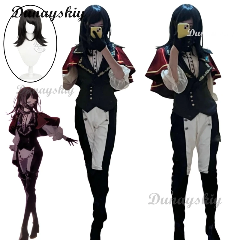 BanG Dream! Костюм для косплея Yahata Umiri Ave Mujica, комплекты бальной формы в маске, Timoris, одежда в стиле аниме, карнавальная вечеринка, наряд
BanG Dream! Костюм для косплея Yahata Umiri Ave Mujica, комплекты бальной формы в маске, Timoris, одежда в стиле аниме, карнавальная вечеринка, наряд