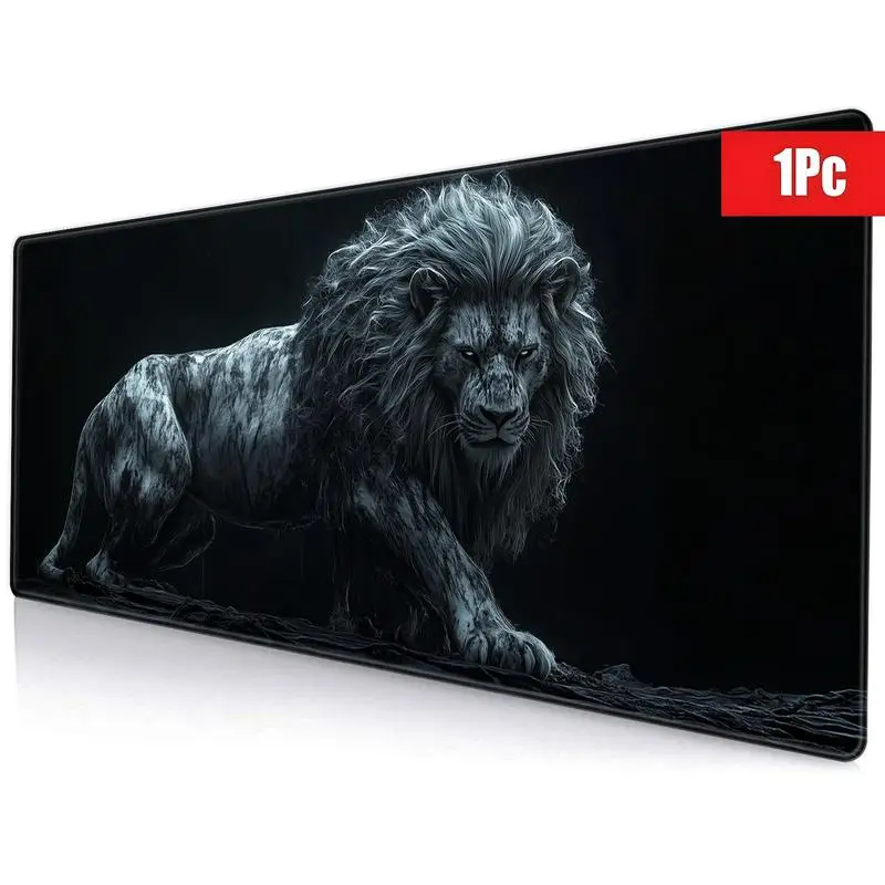 Игровой коврик для мыши Lion XXL, нескользящий резиновый коврик для стола, моющийся коврик для клавиатуры для офиса, дома и киберспорта
Игровой коврик для мыши Lion XXL, нескользящий резиновый коврик для стола, моющийся коврик для клавиатуры для офиса, дома и киберспорта