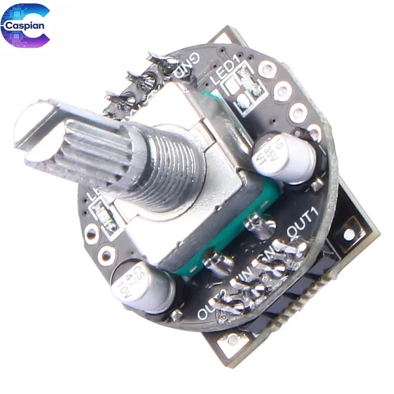 Digital Potentiometer Module Encoder Precision Adjustable Dual Output Knob Rotation Analog DC12V24V
Digital Potentiometer Module Encoder Precision Adjustable Dual Output Knob Rotation Analog DC12V24V