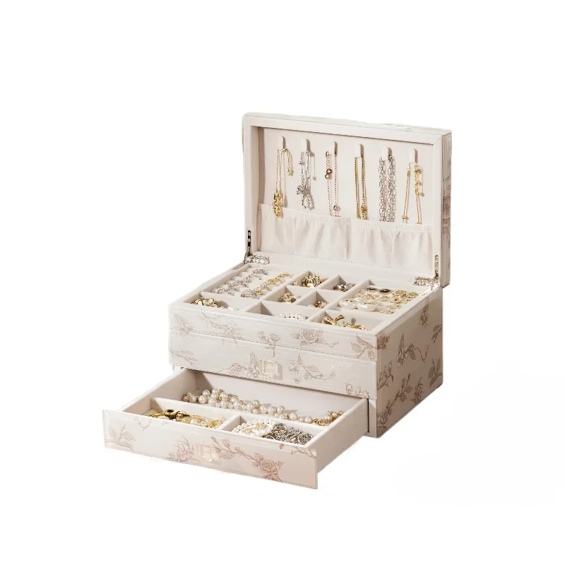 *Jewelry Storage Box Exquisite High Jewelry Gold Stud Earrings Necklace Jewelry Light Luxury Wedding Gifts
*Jewelry Storage Box Exquisite High Jewelry Gold Stud Earrings Necklace Jewelry Light Luxury Wedding Gifts