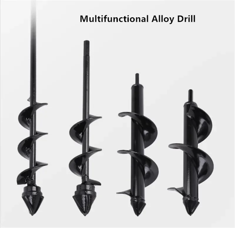2020 New Earth Alloy Drill Ice Drill Garden Auger Spiral Flower Planter Yard Gardening Planting Hole Digger Tool
2020 New Earth Alloy Drill Ice Drill Garden Auger Spiral Flower Planter Yard Gardening Planting Hole Digger Tool