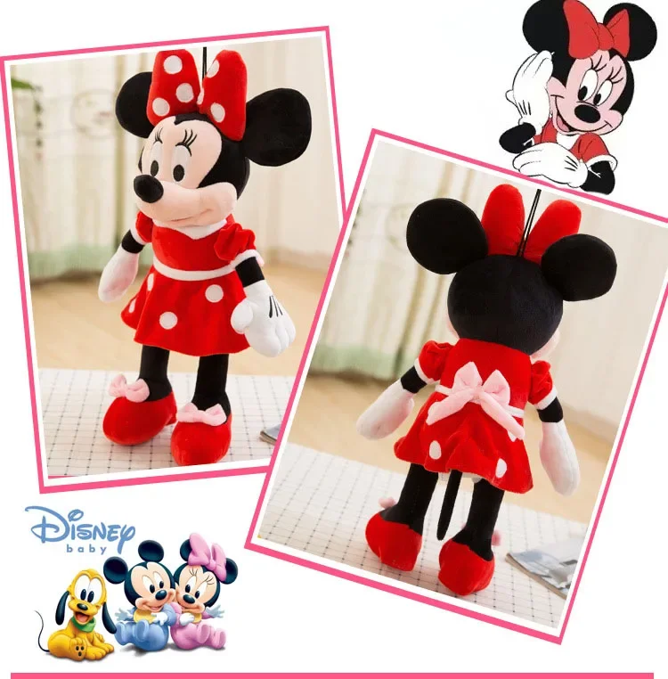 2027 30-35cm Mickey Mouse Plush Toys Kawaii Anime Mickey Minnie Stuffed Plush Models Decoration Dolls for Kids Birthday Gift
2027 30-35cm Mickey Mouse Plush Toys Kawaii Anime Mickey Minnie Stuffed Plush Models Decoration Dolls for Kids Birthday Gift