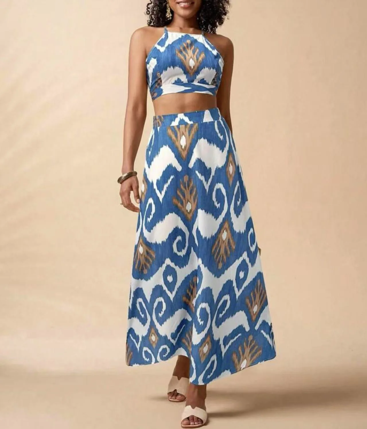 Summer Swimwear Women's Clothing Ladies' Swimwear Elegant Printed Color-Block Beach Sun-Protective Dress With One-Shoulder
Summer Swimwear Women's Clothing Ladies' Swimwear Elegant Printed Color-Block Beach Sun-Protective Dress With One-Shoulder