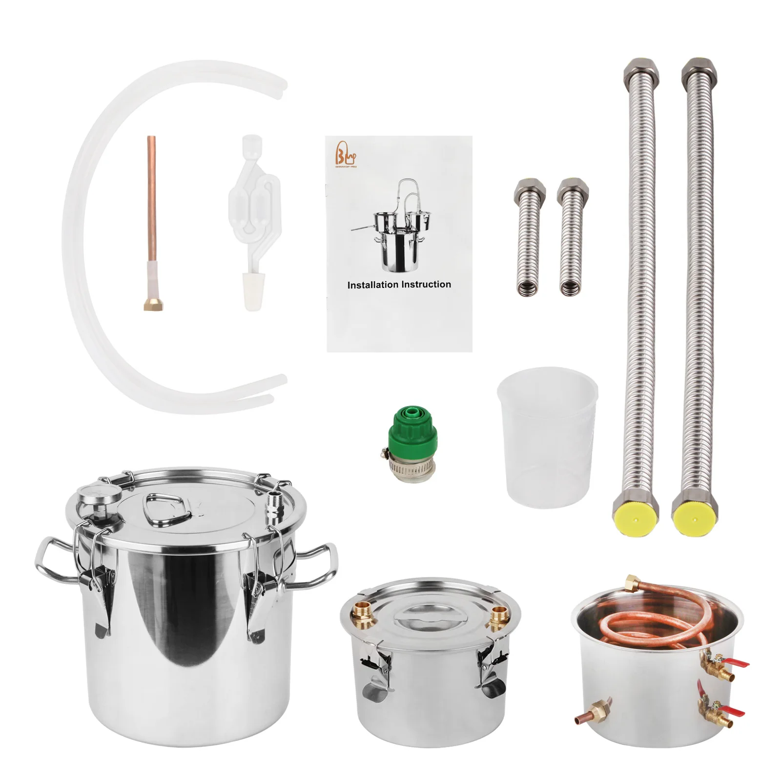 Герметичный ствол для дистилляции из нержавеющей стали, оборудование для домашнего пивоварения для изготовления спирта с объемом 10 галлонов
Герметичный ствол для дистилляции из нержавеющей стали, оборудование для домашнего пивоварения для изготовления спирта с объемом 10 галлонов