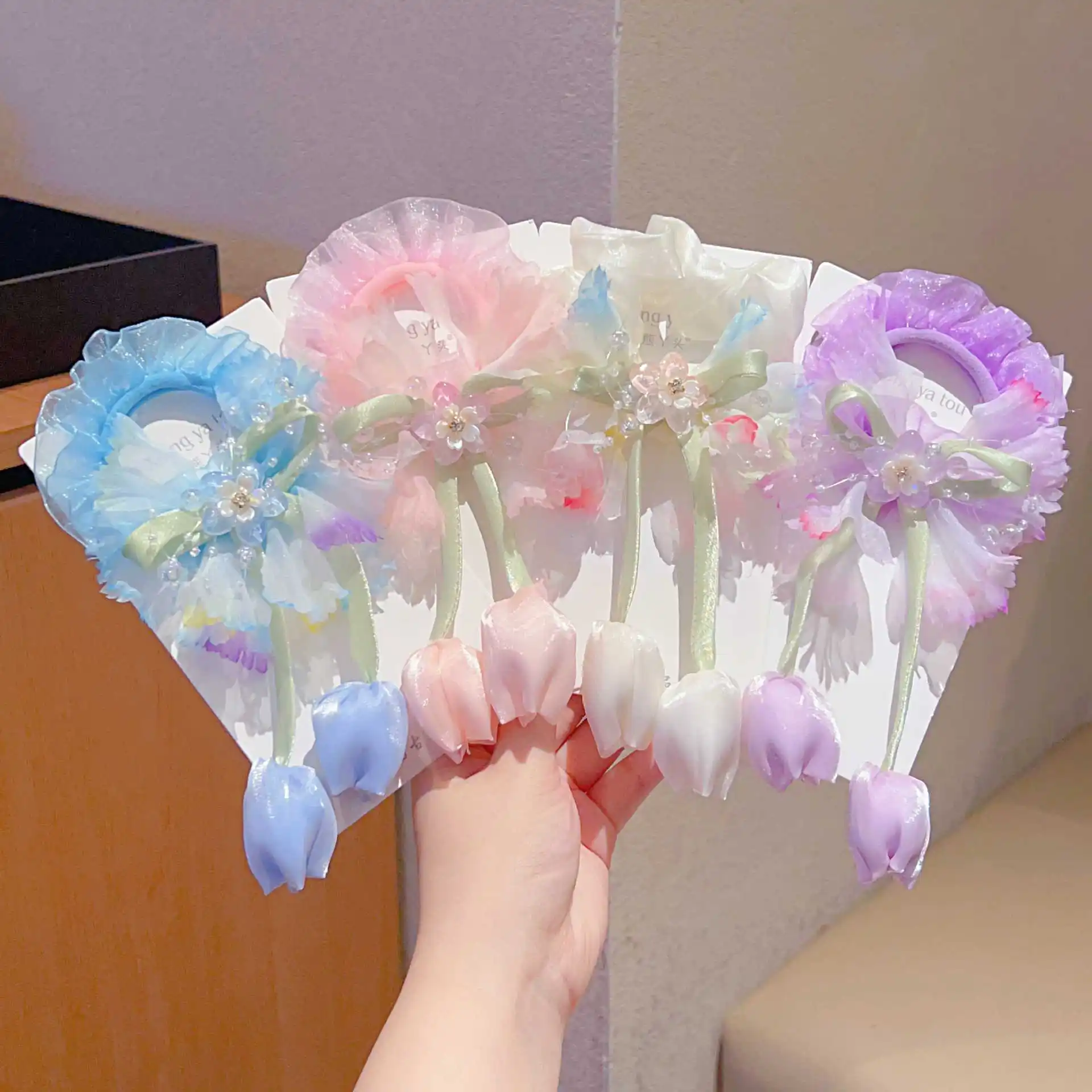 Baby Girls Hair Ties Ponytail Headwear Lace Bows Hair Accessories Sweet Cute Princess Children Hair Bands
Baby Girls Hair Ties Ponytail Headwear Lace Bows Hair Accessories Sweet Cute Princess Children Hair Bands