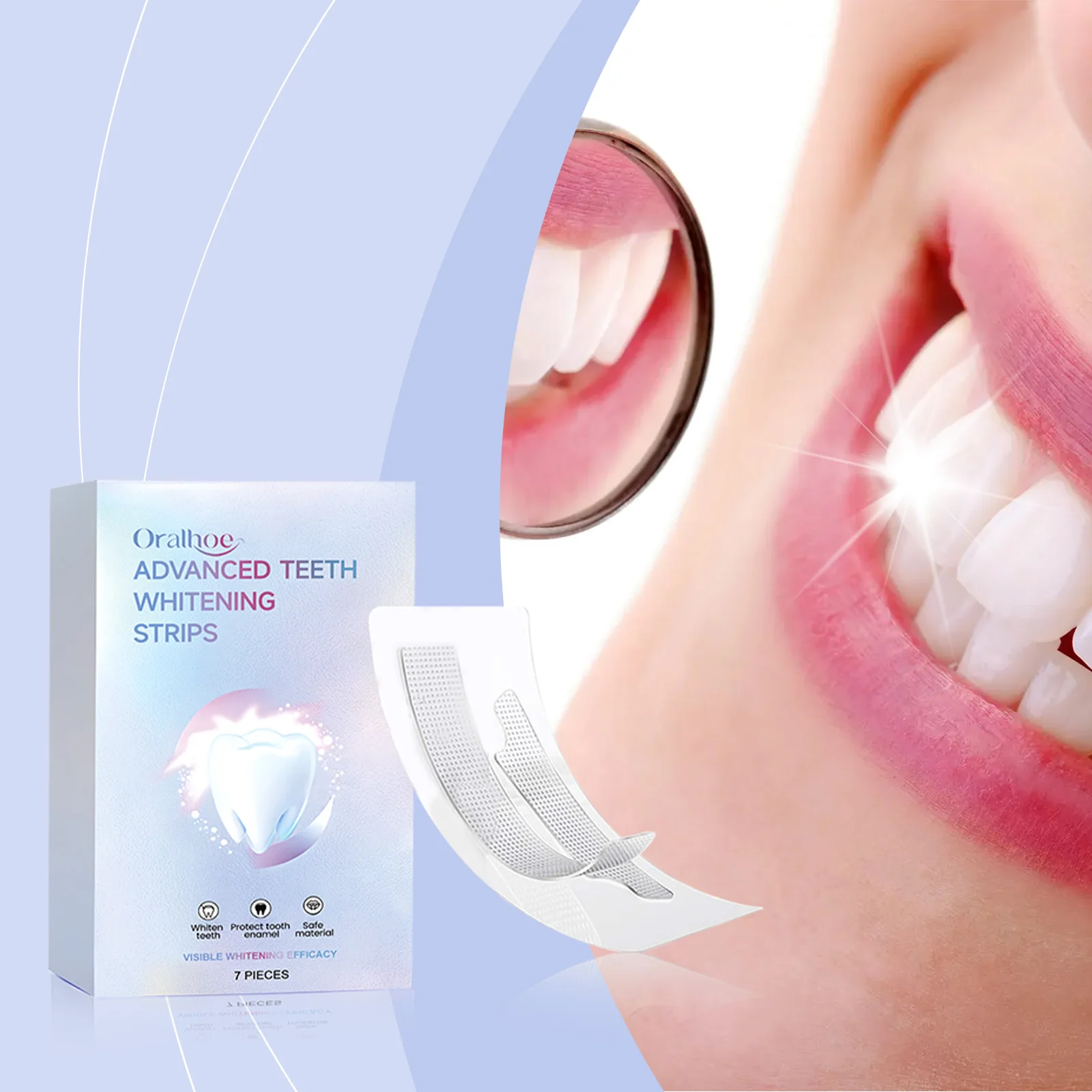 Teeth Cleaning Strips - Gentle for Reducing Stains, Aids Enhancing Natural Tooth Surface Brightness, Ideal for Daily Oral Care
Teeth Cleaning Strips - Gentle for Reducing Stains, Aids Enhancing Natural Tooth Surface Brightness, Ideal for Daily Oral Care