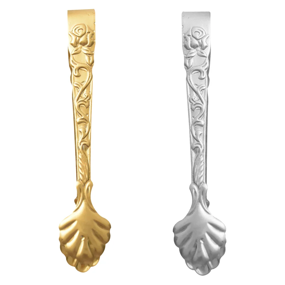 2 Pcs Stainless Steel Ice Cube Tongs Sugar Multipurpose Food Clip Serving Mini For Restaurant
2 Pcs Stainless Steel Ice Cube Tongs Sugar Multipurpose Food Clip Serving Mini For Restaurant