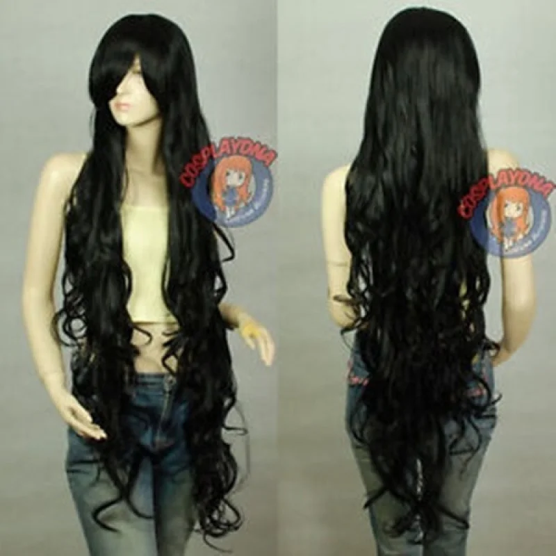 100cm Hot Black Sexy Extra Long Wavy Cosplay Wig wigs +Gift Hairnet
100cm Hot Black Sexy Extra Long Wavy Cosplay Wig wigs +Gift Hairnet