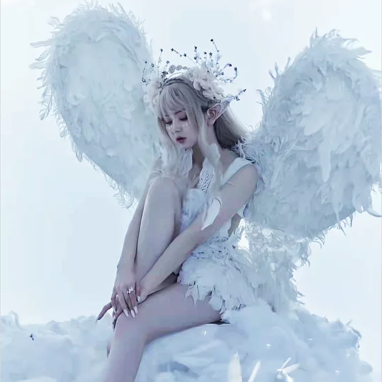 Wings Christmas Photography White Feather Wings Wedding Photography Internet Celebrity Check in Photo Props
Wings Christmas Photography White Feather Wings Wedding Photography Internet Celebrity Check in Photo Props