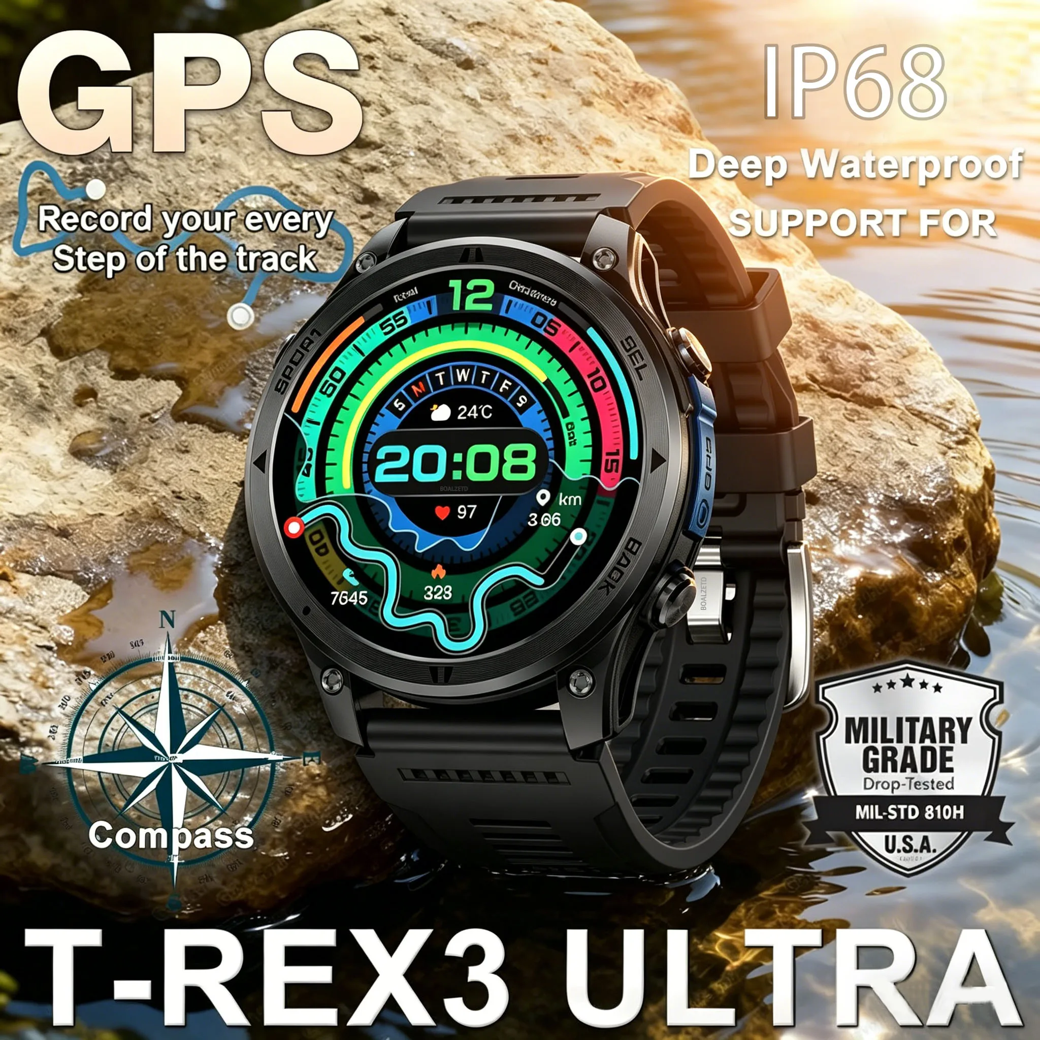 2026 New GPS track For Man Smart Watch compass 1.46“HD AMOLED Full Touch Screen IP68 Waterproof Bluetooth Call SmartWatch gift
2026 New GPS track For Man Smart Watch compass 1.46“HD AMOLED Full Touch Screen IP68 Waterproof Bluetooth Call SmartWatch gift