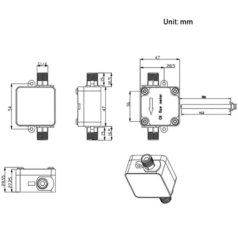 Y50A-1 Piece OF07ZAT 2Min Oval Gear Flowmeter Sensor Gear Oil Flowmeter Sensor Plastic Gear Flow Meter
Y50A-1 Piece OF07ZAT 2Min Oval Gear Flowmeter Sensor Gear Oil Flowmeter Sensor Plastic Gear Flow Meter