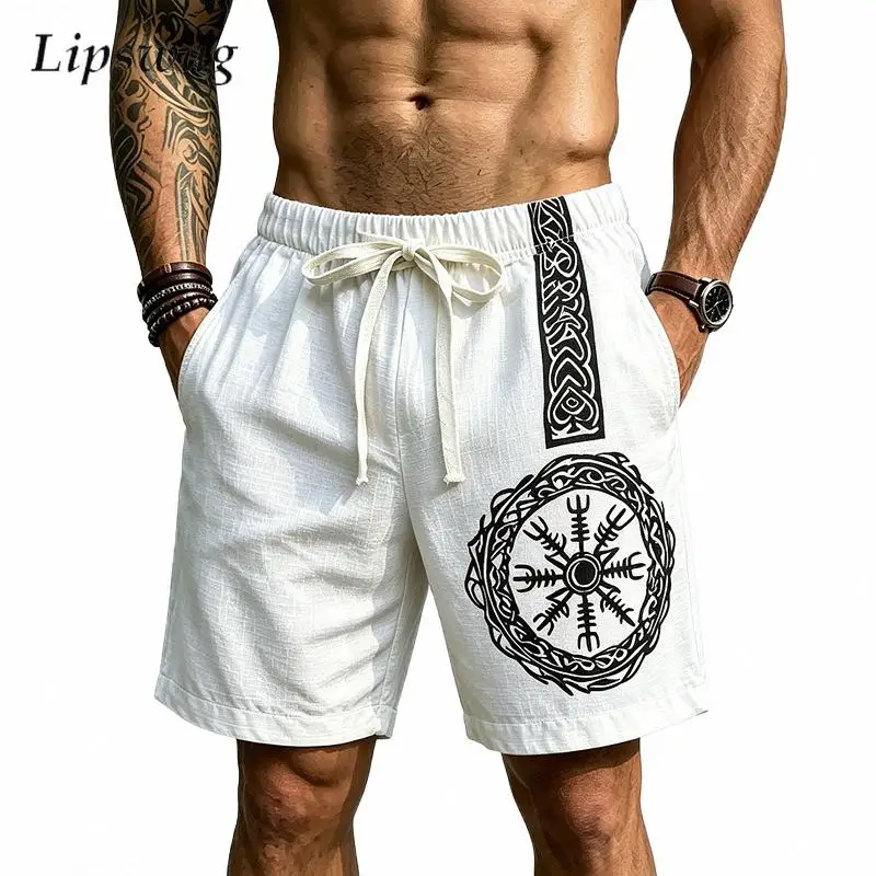 2026 Summer Outdoor Casual Breathable Mens Shorts Fashionable Pattern Printed Loose Shorts Men Vintage Drawstring Lace-up Shorts
2026 Summer Outdoor Casual Breathable Mens Shorts Fashionable Pattern Printed Loose Shorts Men Vintage Drawstring Lace-up Shorts