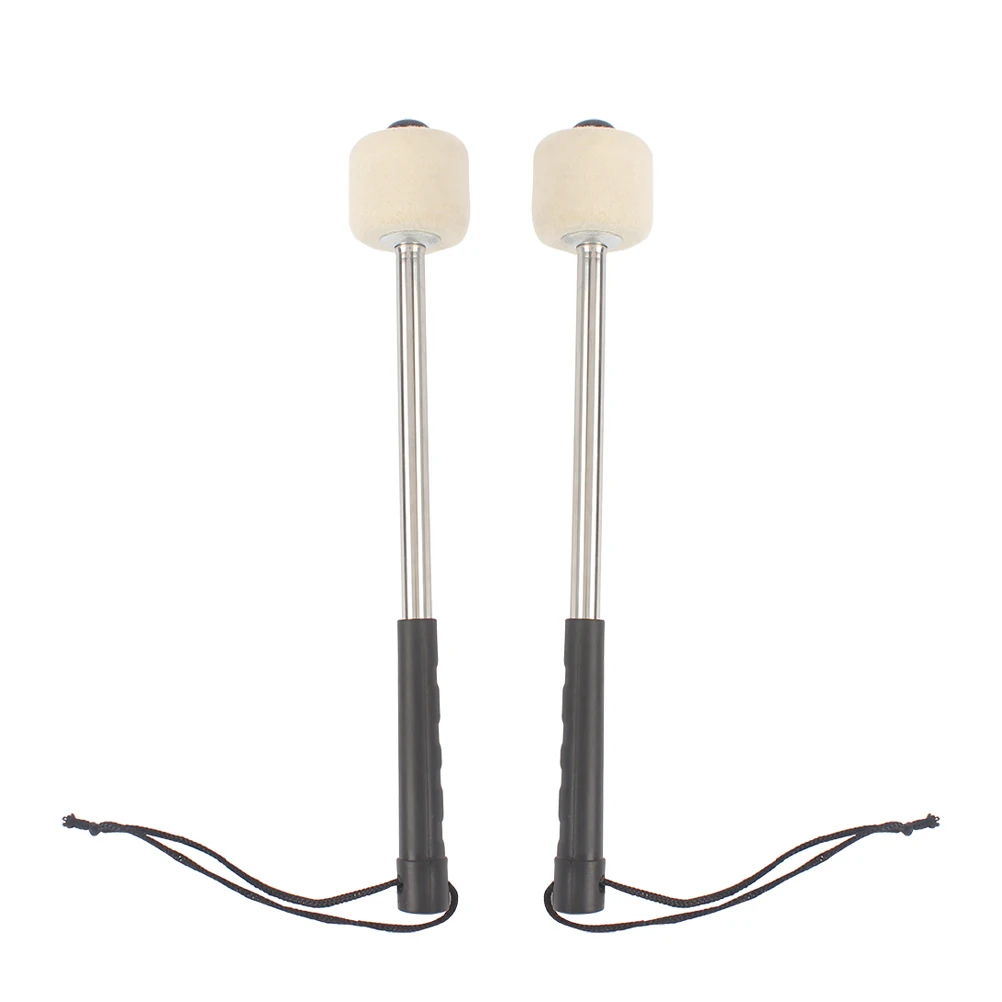 2 Pcs Drum Hammer Drumstick Accessories Wool Felt Mallet Stainless Steel Tube Mallets Marching Bass
2 Pcs Drum Hammer Drumstick Accessories Wool Felt Mallet Stainless Steel Tube Mallets Marching Bass