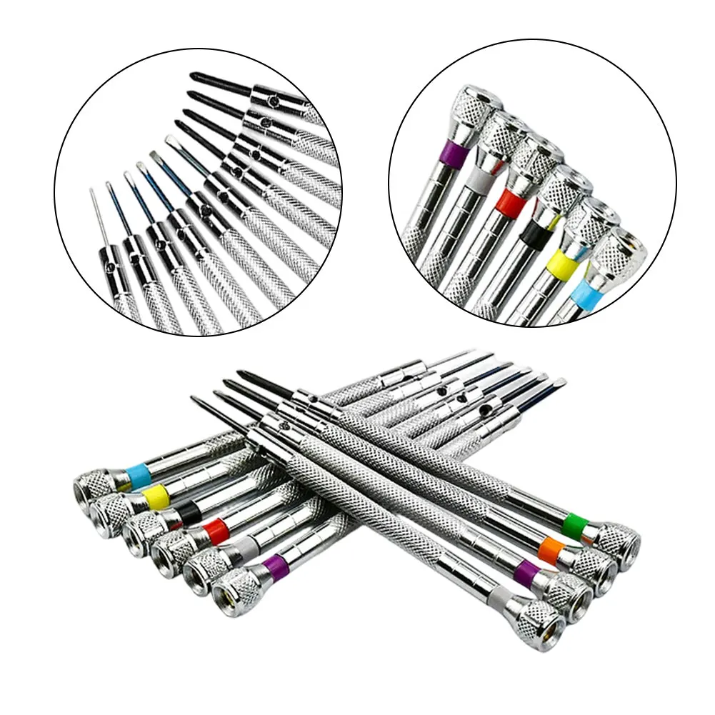 Precision 21-Piece Screwdriver Kit for Watch Repair Jewelry Adjustment and Phone Maintenance with Interchangeable Bit Storage
Precision 21-Piece Screwdriver Kit for Watch Repair Jewelry Adjustment and Phone Maintenance with Interchangeable Bit Storage