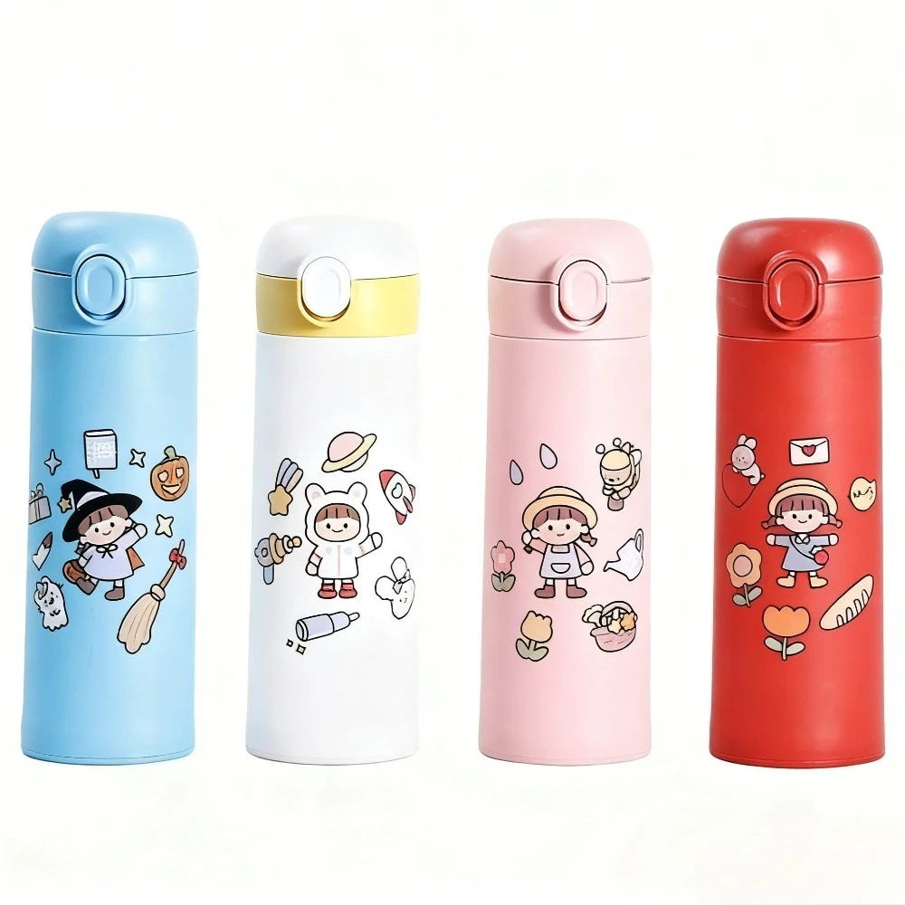 MINISO 400 мл мультяшная бутылка для воды из нержавеющей стали, детская бутылка для воды, креативная модная прыгающая чашка, рождественские подарки для девочек 
MINISO 400 мл мультяшная бутылка для воды из нержавеющей стали, детская бутылка для воды, креативная модная прыгающая чашка, рождественские подарки для девочек