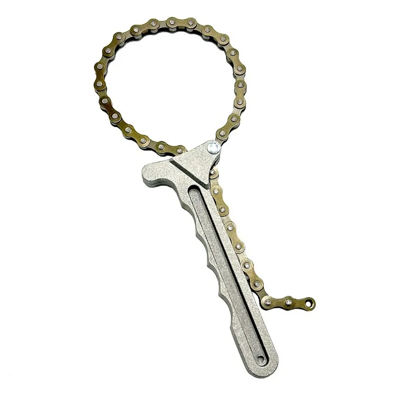 Universal Oil Chain Wrench Car Fuel Filter Remover Auto Engine Torque Grip Spanner Plier Disassembly Tool Car Accessories
Universal Oil Chain Wrench Car Fuel Filter Remover Auto Engine Torque Grip Spanner Plier Disassembly Tool Car Accessories