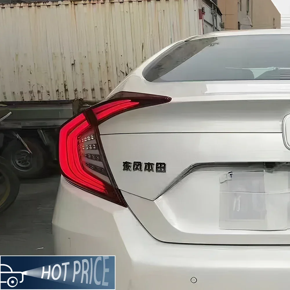 Для Honda Civic X 10th FC FK7 FK8 2016-2021 автомобильные задние фонари в сборе, обновленный высококачественный светодиодный мигающий задний фонарь, аксессуары для инструментов
Для Honda Civic X 10th FC FK7 FK8 2016-2021 автомобильные задние фонари в сборе, обновленный высококачественный светодиодный мигающий задний фонарь, аксессуары для инструментов