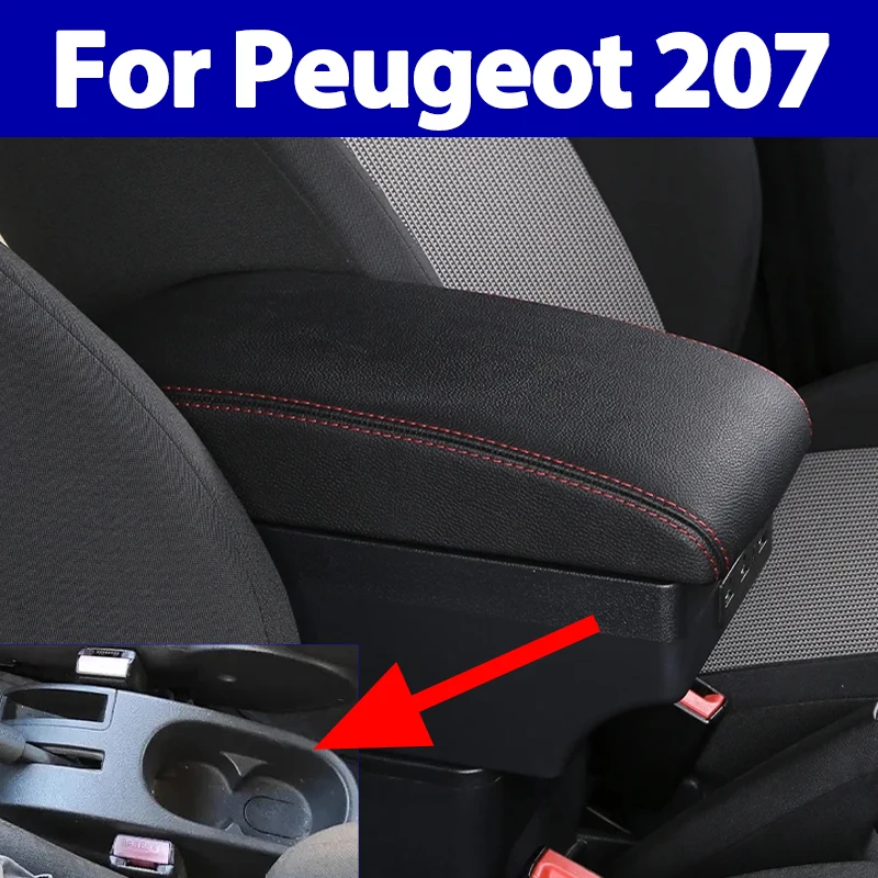 For peugeot 207 armrest box For peugeot 207 central storage box Retrofit parts Car Armrest Accessories Easy to install
For peugeot 207 armrest box For peugeot 207 central storage box Retrofit parts Car Armrest Accessories Easy to install