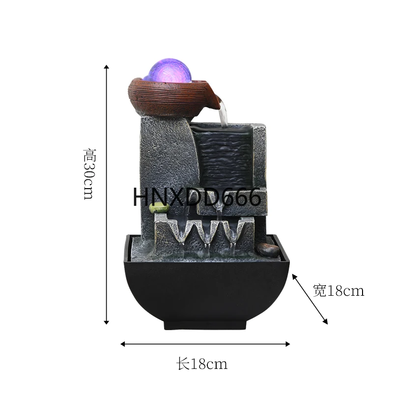 Small lucky circulation water entrance desktop new home decoration ornament
Small lucky circulation water entrance desktop new home decoration ornament