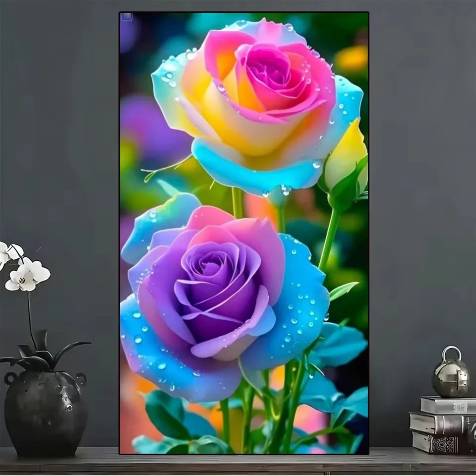 DIY Full Square Diamond Painting Rose Tulips Rhinestones Diamond Embroidery Flower Cross Stitch Mosaic Picture Handmade Gift
DIY Full Square Diamond Painting Rose Tulips Rhinestones Diamond Embroidery Flower Cross Stitch Mosaic Picture Handmade Gift