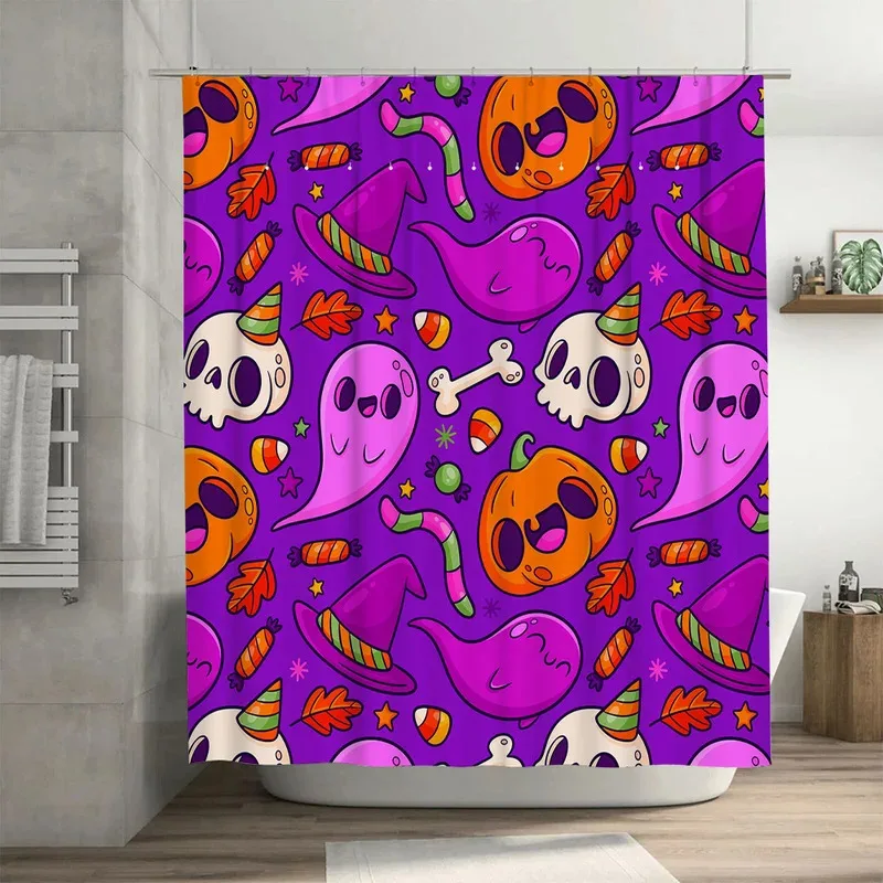 JHB23Halloween Patterned Shower Curtain Fabric Decorations for Bathrooms Purple Pumpkin Ghosts Candy Skulls Print AliExpress9Kj(
JHB23Halloween Patterned Shower Curtain Fabric Decorations for Bathrooms Purple Pumpkin Ghosts Candy Skulls Print AliExpress9Kj(