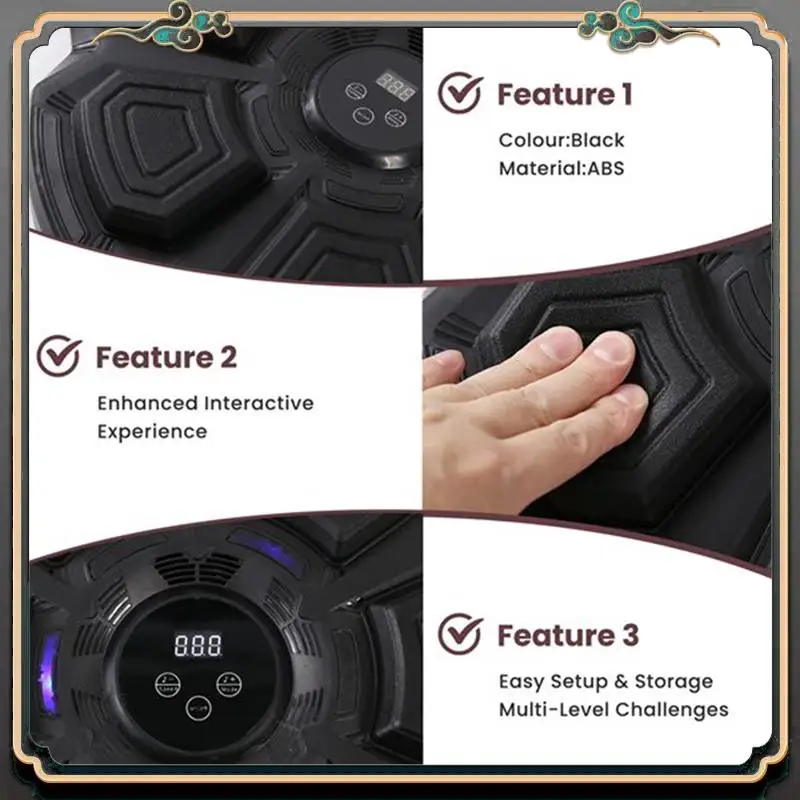 Premium Music Boxing Machine Boxing Trainer Smart Boxing Game For Kids Adults Home Exercise Equipment
Premium Music Boxing Machine Boxing Trainer Smart Boxing Game For Kids Adults Home Exercise Equipment